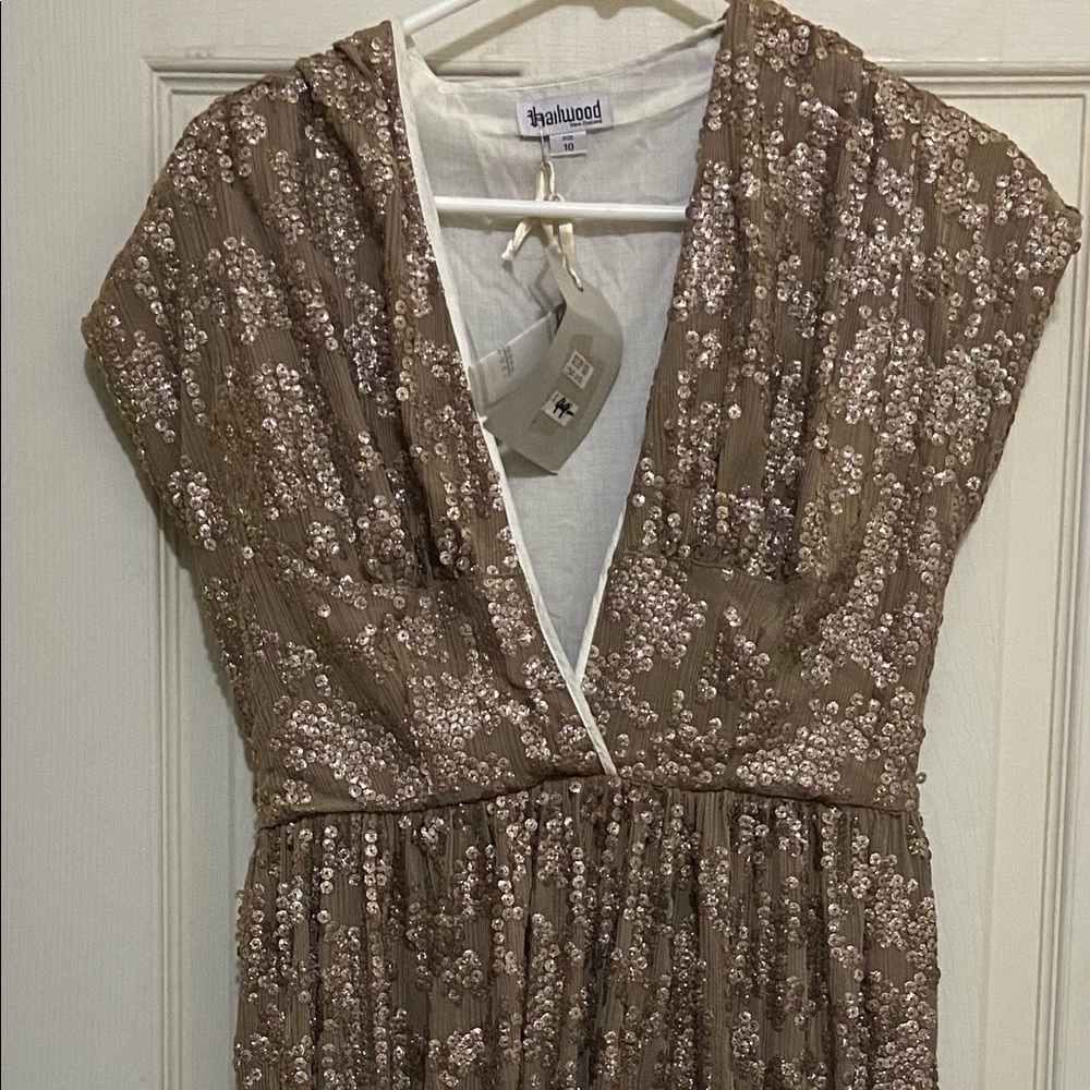 Hailwood NZ Gold dress